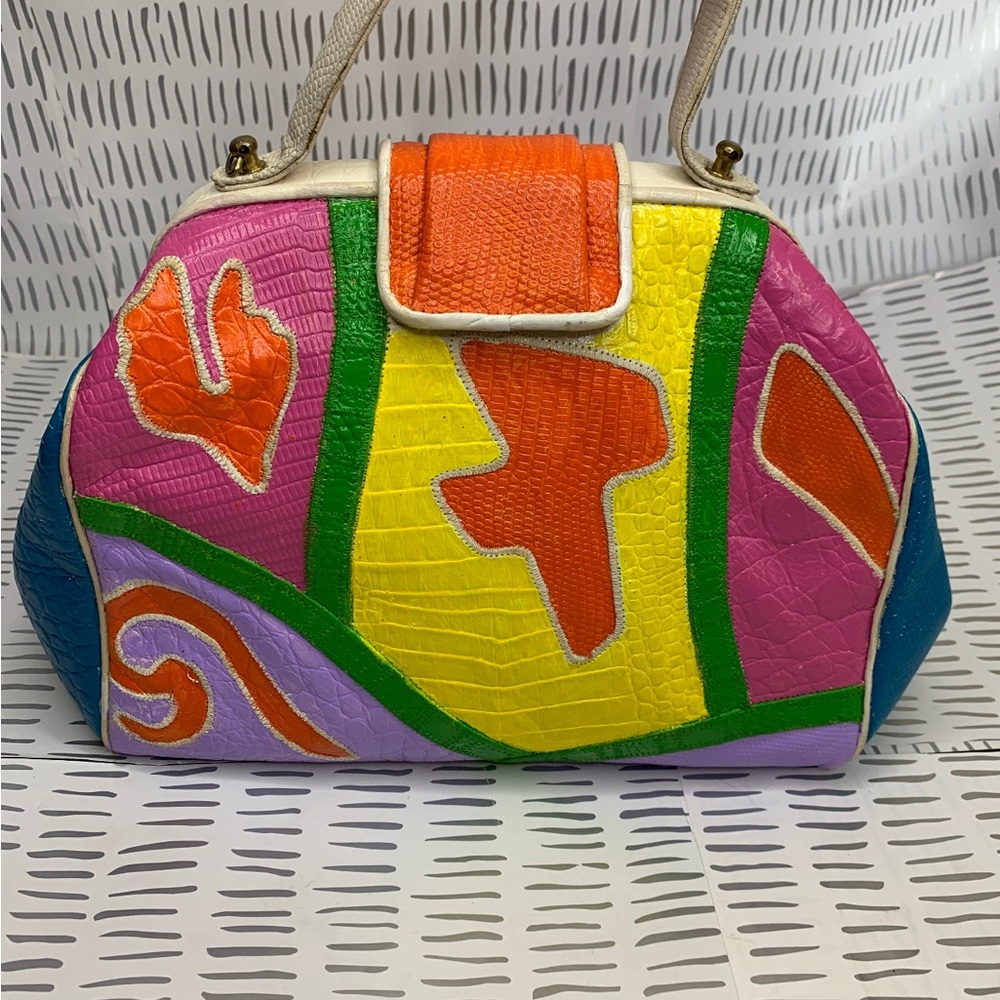 Vintage Sharif top handle bag(SOLD) - Picture 2 of 5